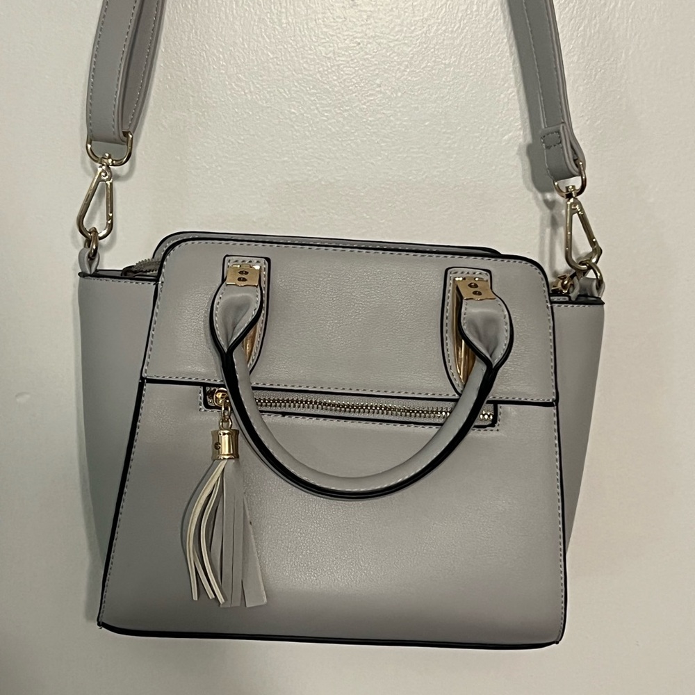 Crossbody bag, gold hardware